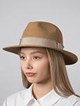 Шляпа STETSON арт. 2598206 TRAVELLER FURFELT (бежевый)